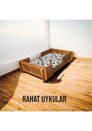 Ed Pet Dizayn Odlin Bilboa Köpek Yatağı Ceviz 40 x 70 CM