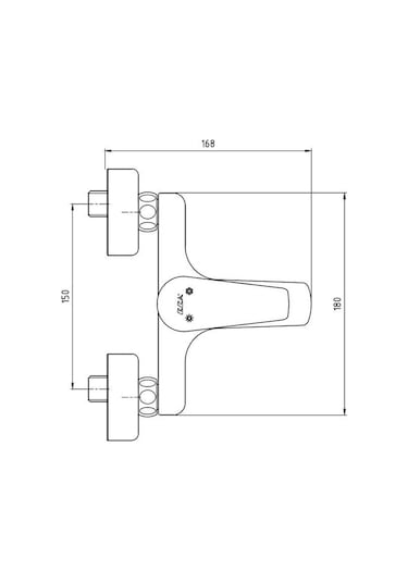Eca Niobe 482 Banyo + 054 Lavabo + 098 Eviye Batarya Seti 3'lü Krom