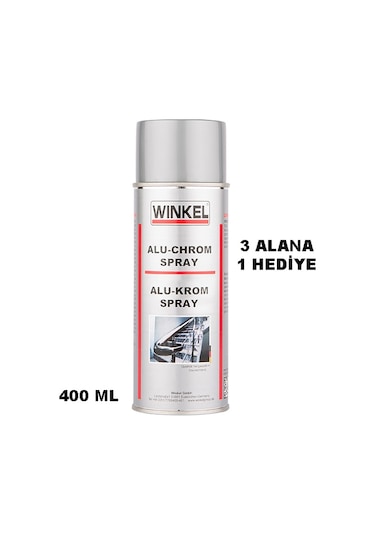 Winkel Alüminyum Krom Spreyi 400 ML