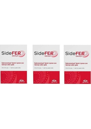 Sidefer Damla 30 Ml 3 Adet