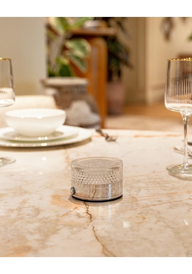 Madame Coco Claire Dokunmatik Abajur Abjr000000001810x10x5 Cm-gümüş Diğer