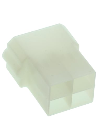 TE Connectivity 20 Adet 180901 4 Pozisyonlu “FASTIN-FASTON” Tab Konektör Gövdesi (Tab Terminal Housing, 10,8 mm aralıklı)