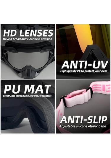 Conventions1 Motokros Gözlük Motosiklet Güneş Gözlüğü Adam Mtb