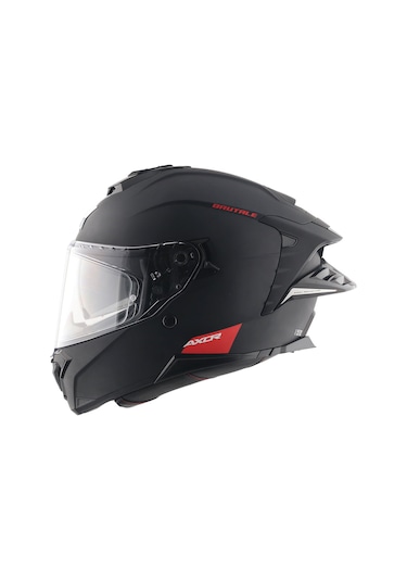 Axor Brutale Sc Dual Spoiler Motosiklet Kaskı Siyah Mat