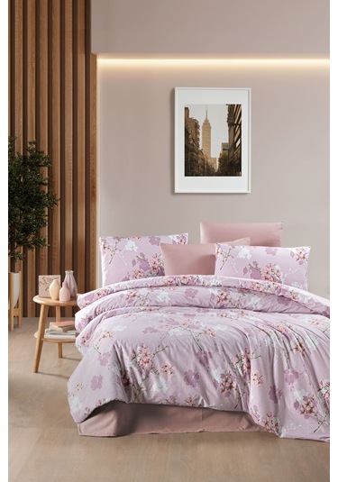 Aytunç Yağmur %100 Pamuklu Tek Kişilik Nevresim Takımı 160x22... Desenli