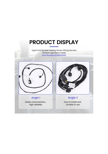 Bmw 5 Serisi E60 Ön Tampon Park Sensörü Kablo Demeti