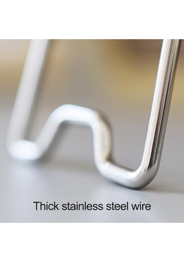 1 Takım Güvenilir Fotoğraf Çerçevesi Standı İz Yok Masaüstü Resim Braketi M