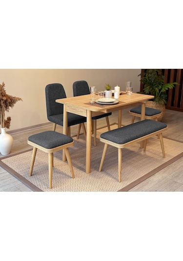 Esyala Saga Karina Açılır Mutfak Masa Takımı