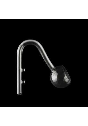 Youmex Akvaryum Filtre Çıkış Borusu - Yarı Dairesel Cam 13mm - Orta Su Akışı - Su Kalitesi Ve Bitki Büyümesi İçin