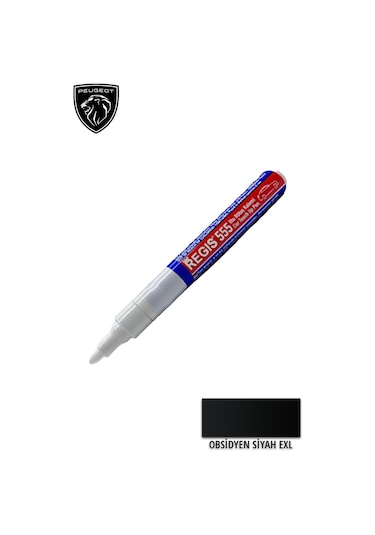 Oto Tam Örtücü Rötüş Kalemleri Peugeot Exl Obsidyen Siyah Çizik Giderici Oto-11952