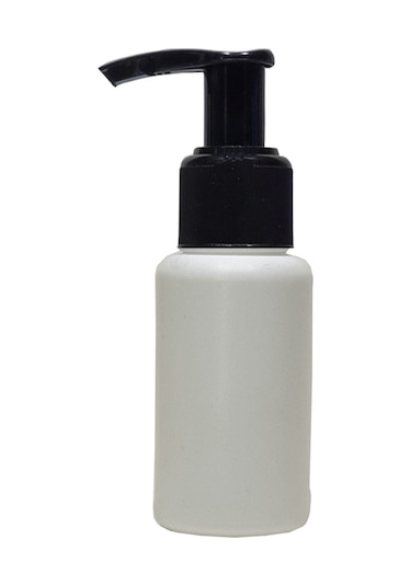 Paradise 50 Adet Sert Plastik Boş Sıvı Sabun Pompalı Şişe 50 ml [