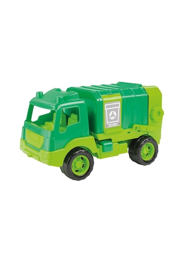 Dolu Oyuncak Çöp Kamyonu Pencereli Kutuda 43 CM 7120  Kutu Hasarlı (Teşhir)