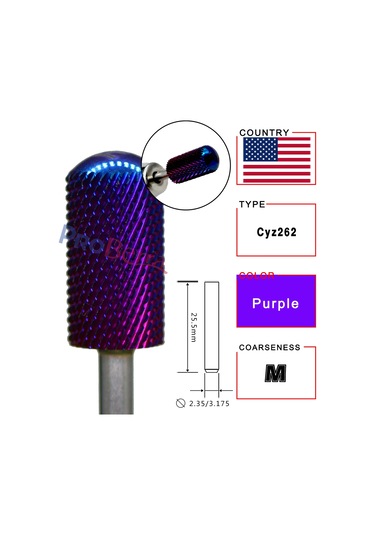 Rolinstar 6.6 Gümüş Büyük Namlu Yuvarlak Pürüzsüz Üst Tırnak Matkap Uçları Freze Kesici Manikür Pedikür Dosyalama Gri Kahverengi