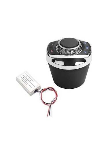 Ebitda Çok Fonksiyonlu Araba Bardak Tutucu Kablosuz Düğme Direksiyon Düğmesi Işıklı Uzaktan Kumanda Pratik Araba Aksesuarı Araba İçin Otomobil İçin