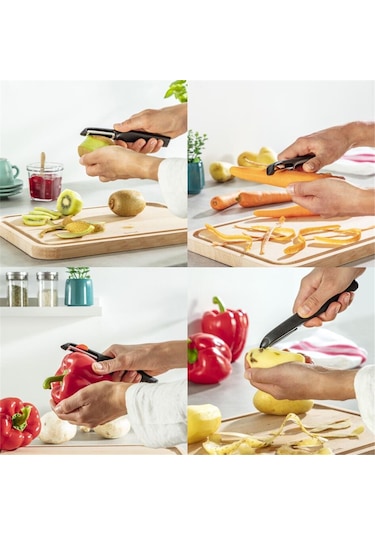 Colorfood Meyve Ve Sebze Soyacağı 17cm Siyah 001 Siyah