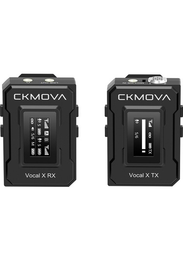 Ckmova Vocal X V1 2.4 Ghz Dahili Mikrofonlu Telsiz Mikrofon Seti