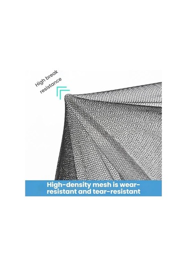 Prestigegoods Kamp Açık Hava Sivrisinek Ağı, Ücretsiz Kurulum, Taşınabilir Seyahat Şifreli Örgü Çadır, Siyah Örgü, 210d Su Geçirmez, 200x100x73 Cm Çok Renkli