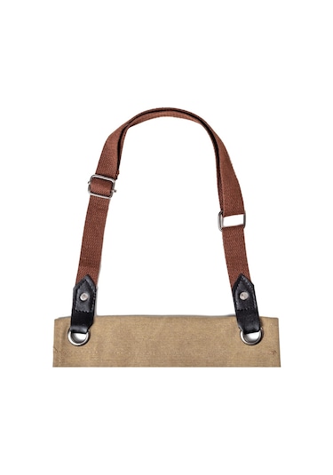 Sones Yıkanmış Tuval Önlük Şef Kafe Dükkanı Barbekü Kuaför Önlükleri