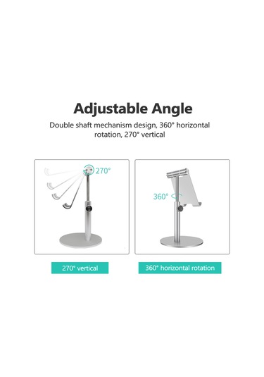 Tenfowee "çok Amaçlı Alüminyum Telefon Ve Tablet Standı - Şarj Ederken Kullanım Kolaylığı"