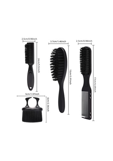 Homyl Berber Fırçası Ve Tarak Seti, Hafif, Yeniden