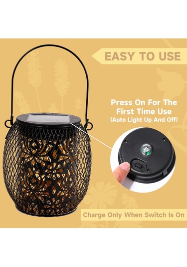 Cbtx Ty-hd01 2pcs Bahçe Güneş Enerjili Led Işıklar  - Gül Diğer