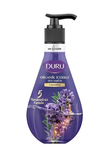 Duru Organik İçerikli Lavanta Sıvı Sabun 500 ml