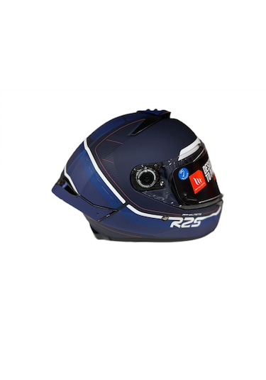 Mt Thunder 4 SV R25 B5 Motosiklet Kaskı Lacivert Mat Mavi