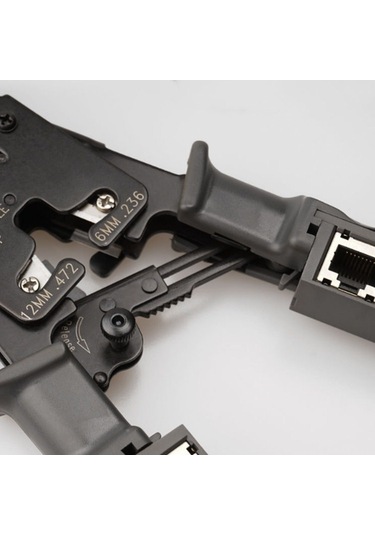 Sones Çok İşlevli 4p8p6p Üç Amaçlı Test Cihazı Cırcır Tipi Ağ Aleti Sıkma Sıkma Teli Ağ Pensesi