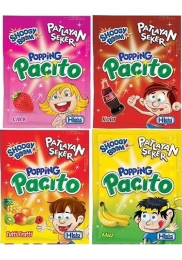 Hleks Popios Pat layan Şeker (8'li Karışık Paket)