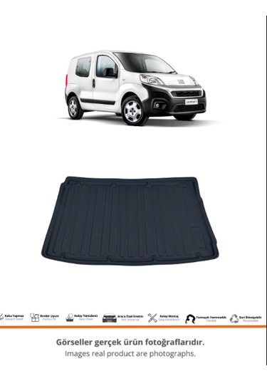 Fiat Fiorino Combimix 3D Havuzlu Paspas Bagaj Havuzu Seti