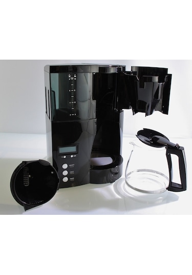 Melitta 100801 Optima Timer Zaman Ayarlı Filtre Kahve Makinesi Siyah