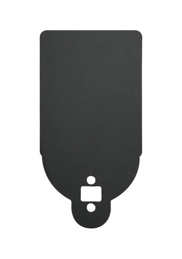 Xiaomi M365 / Pro Elektrikli Scooter Akrilik Arka Kuyruk Plakası İçin Güvenlik Uyarı Plakası - Siyah