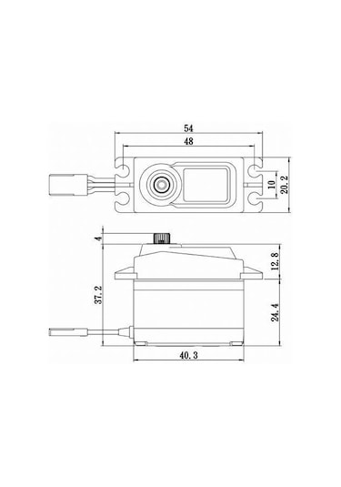 Savox Sa1256tgp Digital Servo Coreless Motor With Soft Start High Voltage Titanium Dişli