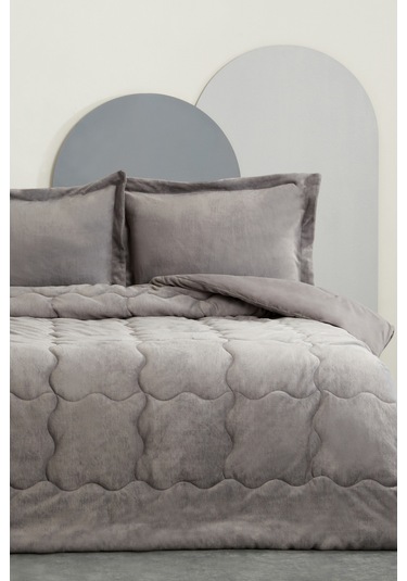 Karaca Home Viny Soft Dream Comfort Set Antrasit 200.22.05.0206 Antrasit