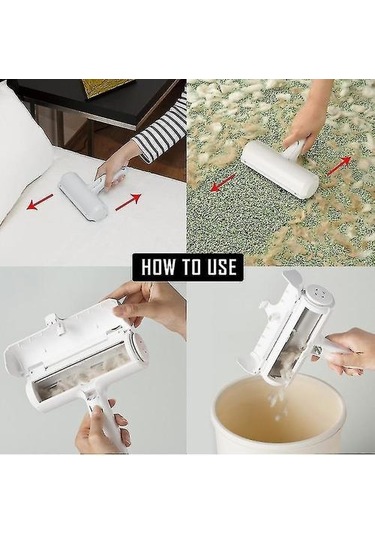 Pet Tarak Fırçalar Pet Saç Remover Çift Taraflı Fırça Yapıştırma Cihazı Çok Fonksiyonlu Pet Epilasyon Fırça Mavi