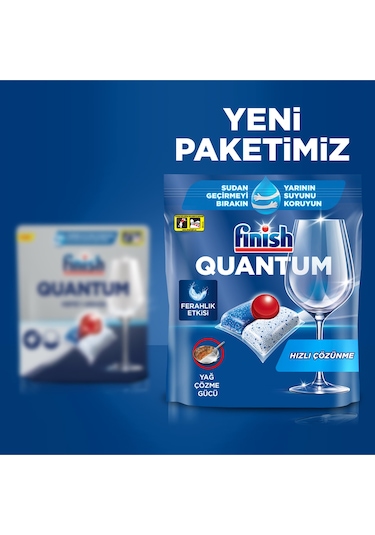 Finish Quantum Bulaşık Makinesi Deterjanı 2 x 50 Tablet