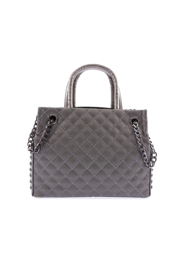 Dgn 3240 Kadin Omuz Ve El Çanta 3240-452-R15164 Platin