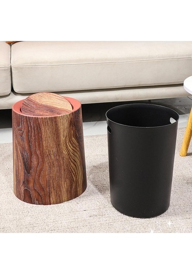 Pazly Yatak Taklit Suntek Retro Kutusu Konteyneri Kahverengi Çöp Ahşap 11l My Kahverengi