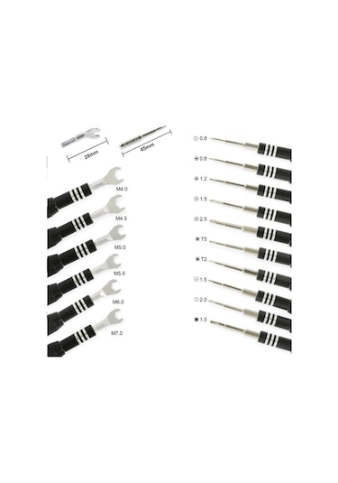 Jakemy Jm-8158 Takım Çantası 35 Parça N11.6583