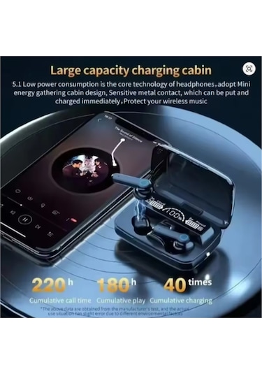 Time&tech M19 Bluetooth 5.4 Kulak İçi Oyuncu Kulaklığı