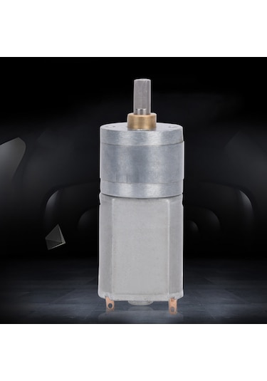 Aubyhe 12v Dc Metal Dişli Motor - 20mm Çaplı, 300rpm Hızlı, Yüksek Tork, Uzun Ömürlü Ve Sesiz Performans