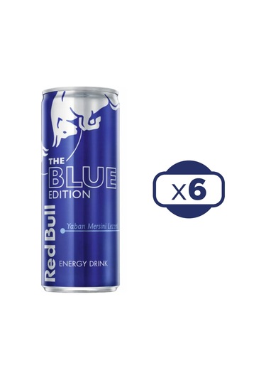 Red Bull Blue Edition Yaban Mersini Enerji İçeceği 6 x 250 ML