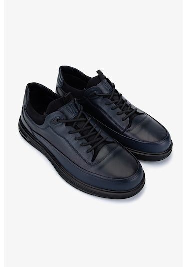 Valmenti Erkek Hakiki Deri Lacivert Casual Ayakkabı 381 22546 Erk Ayk Sk25-26 Lacı Dr Lacivert