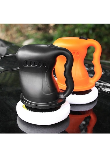Ally R-8303 12V Mini Araç Cilalama Yıkama Parlatma Makinesi Turuncu