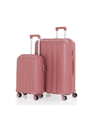 Mçs Polipropilen 2li Valiz Seti Büyük & Kabin V305 S21yy1000077-set 00418 Koyu Pudra