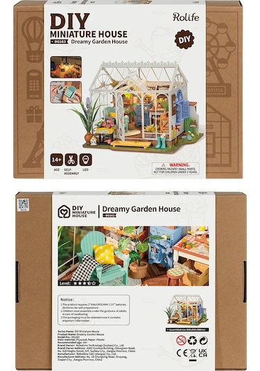 Rolife Dreamy Garden - Kendin Yap Minyatür Maket