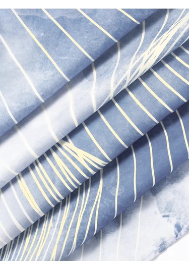 Evrogarant 180x180 Cm Banyo Perdesi 196223460 Mavi