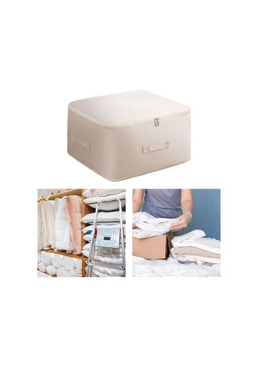 Suntek Sıkıştırma Ambalaj Küpü Bagaj Organizatör Xl-bej Bej