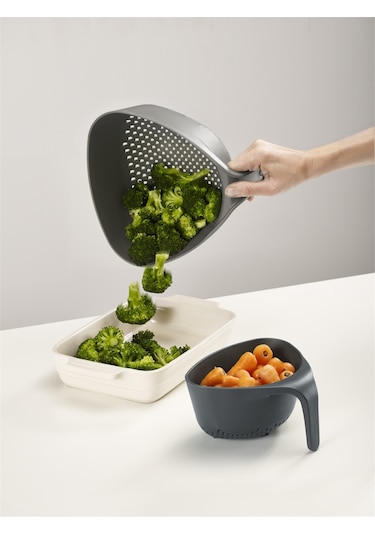 Joseph Joseph Nest Kevgir 2'li Set - Yeşil - Gri