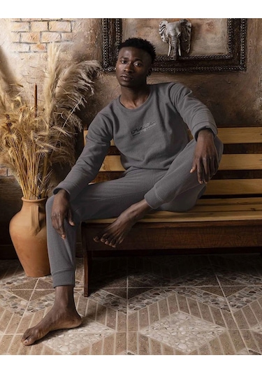 Sude Erkek Kışlık Polar Pijama Takımı K100/15 - 1 Adet 001